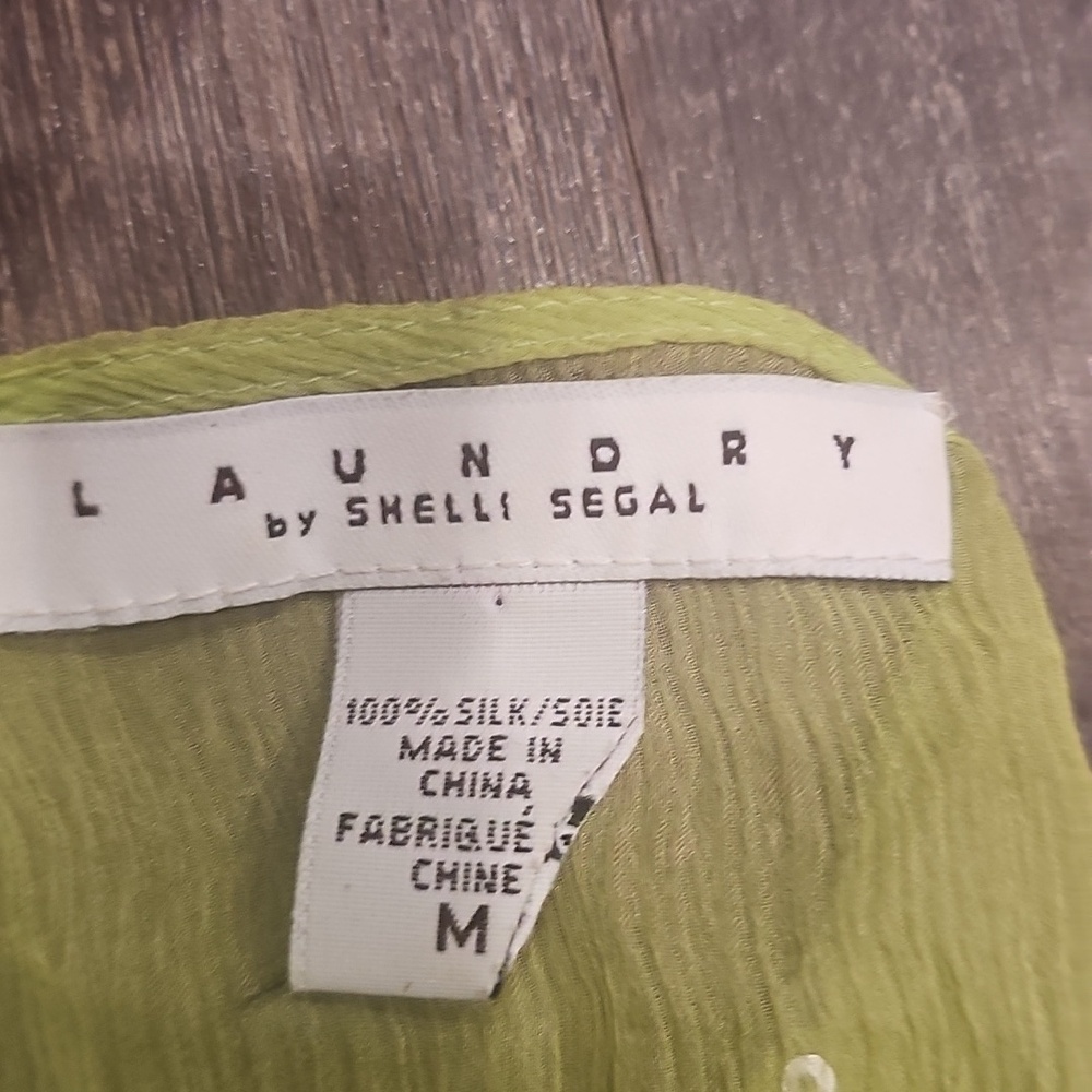N Green Laundry Shirt Sz M - Picture 4 of 4
